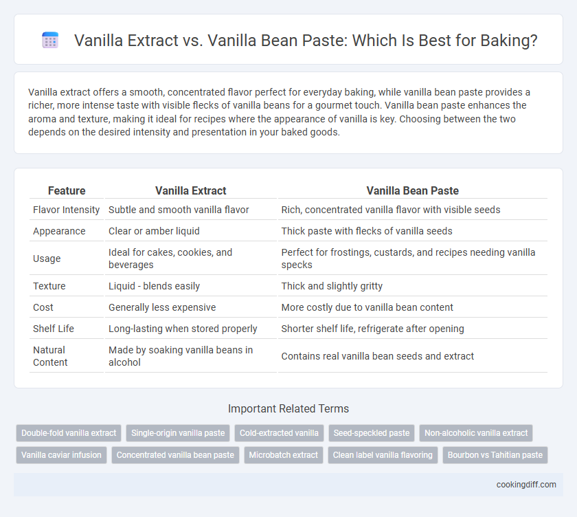 Vanilla Extract vs. Vanilla Bean Paste: Which Is Best for Baking?