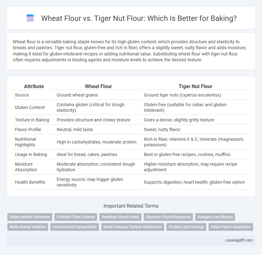 Wheat Flour vs. Tiger Nut Flour: Which Is Better for Baking?