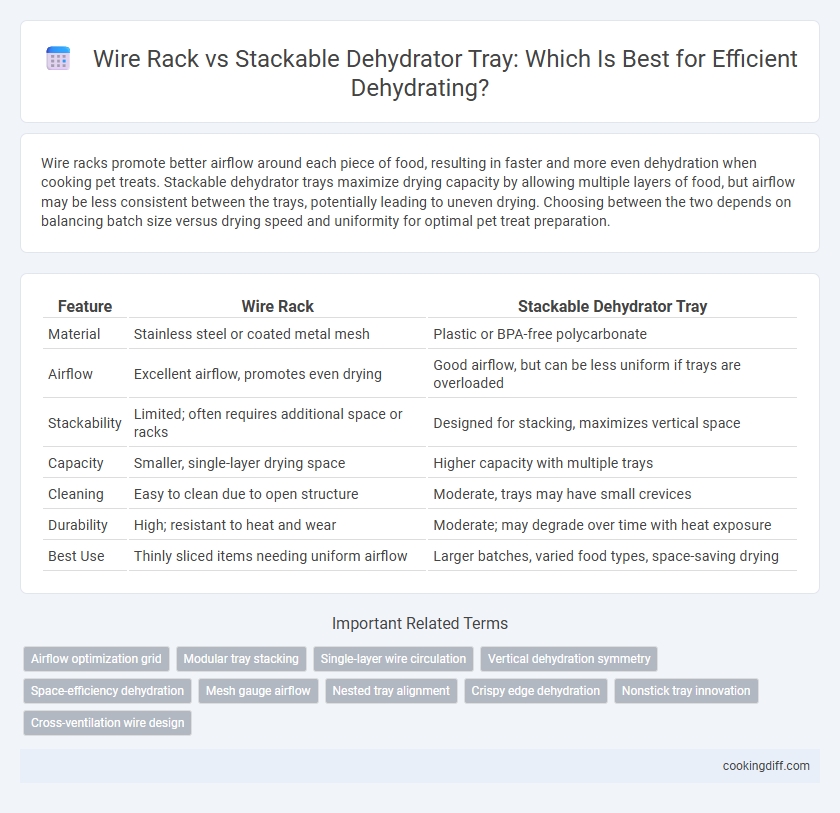 Wire Rack vs Stackable Dehydrator Tray: Which Is Best for Efficient Dehydrating?