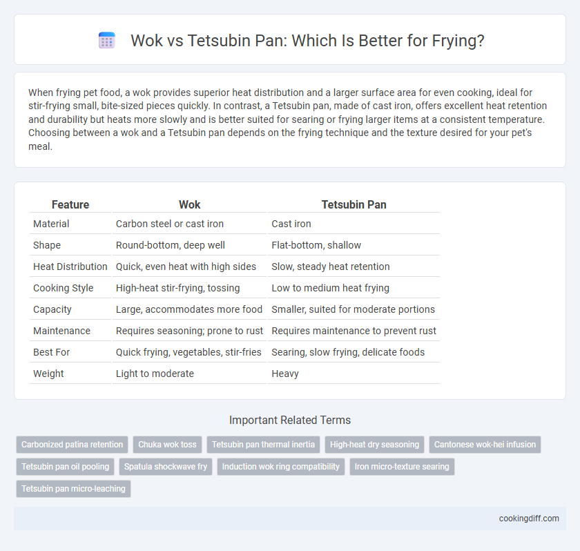Wok vs Tetsubin Pan: Which Is Better for Frying?