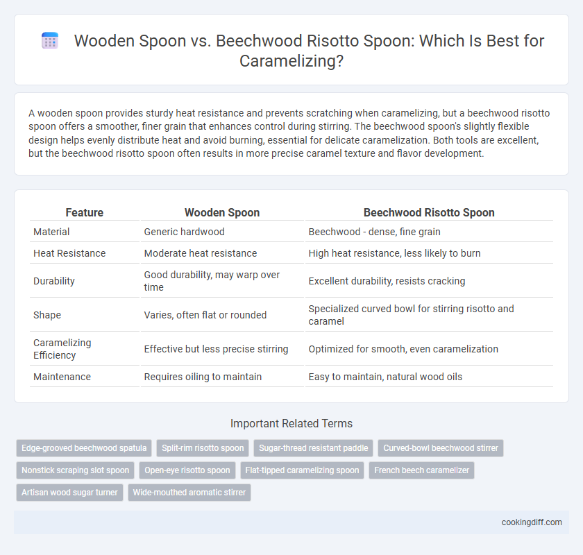 Wooden Spoon vs. Beechwood Risotto Spoon: Which Is Best for Caramelizing?