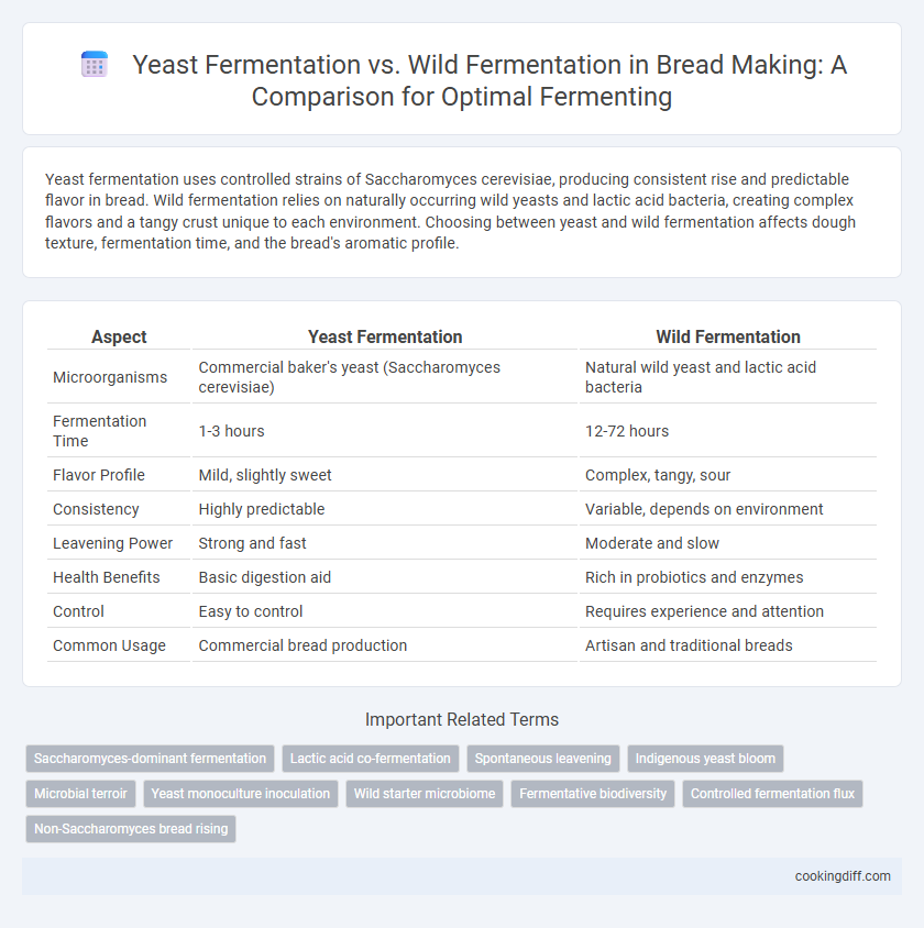 Yeast Fermentation vs. Wild Fermentation in Bread Making: A Comparison for Optimal Fermenting