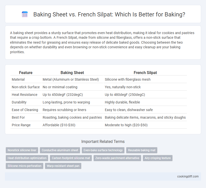 Baking Sheet vs. French Silpat: Which Is Better for Baking?