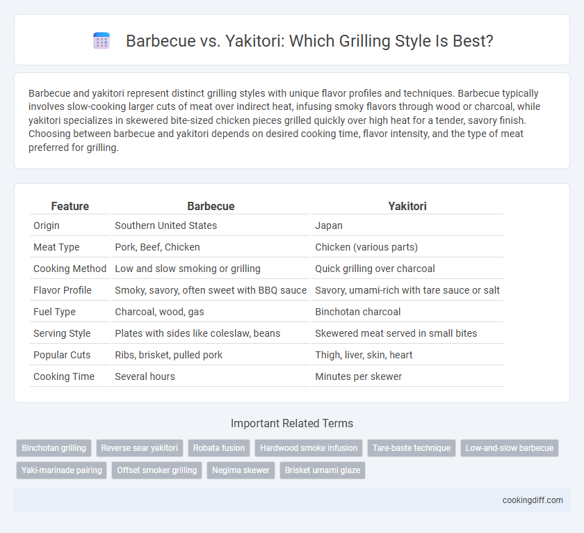 Barbecue vs. Yakitori: Which Grilling Style Is Best?