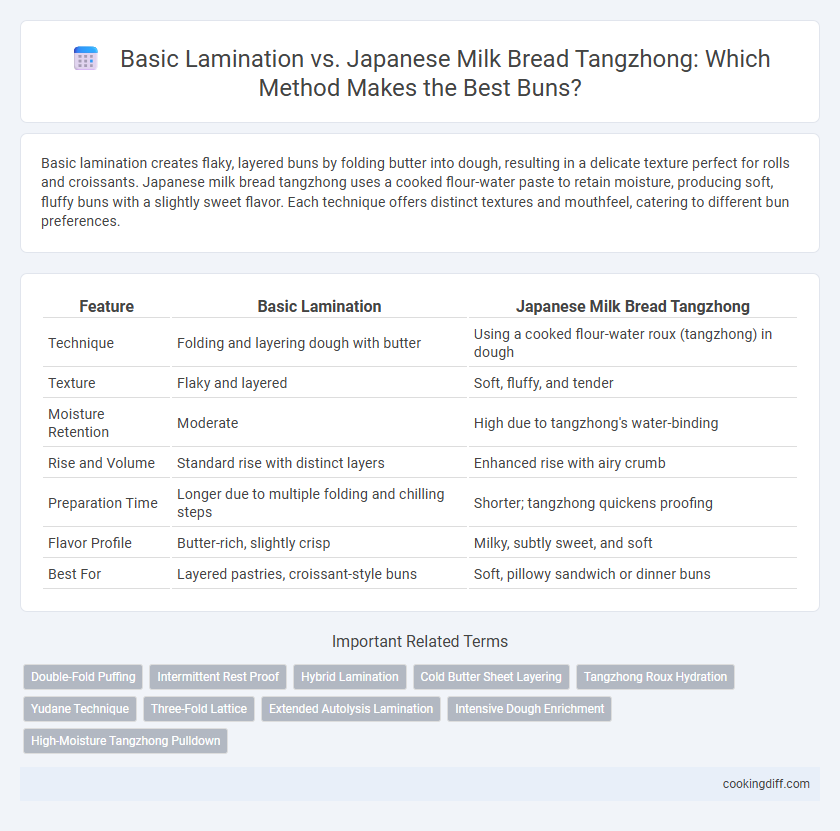 Basic Lamination vs. Japanese Milk Bread Tangzhong: Which Method Makes the Best Buns?