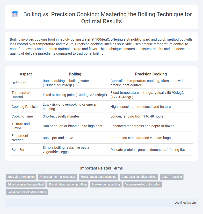 Boiling vs. Precision Cooking: Mastering the Boiling Technique for Optimal Results