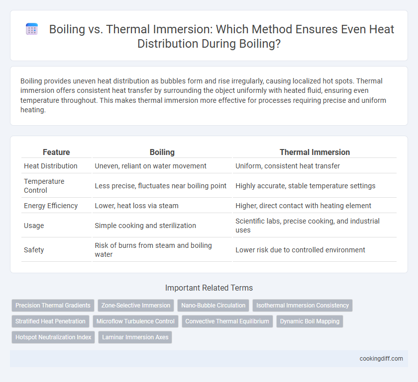 Boiling vs. Thermal Immersion: Which Method Ensures Even Heat Distribution During Boiling?