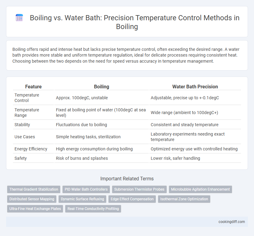 Boiling vs. Water Bath: Precision Temperature Control Methods in Boiling