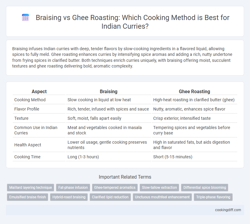 Braising vs Ghee Roasting: Which Cooking Method is Best for Indian Curries?