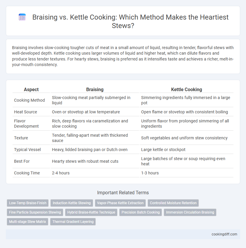Braising vs. Kettle Cooking: Which Method Makes the Heartiest Stews?