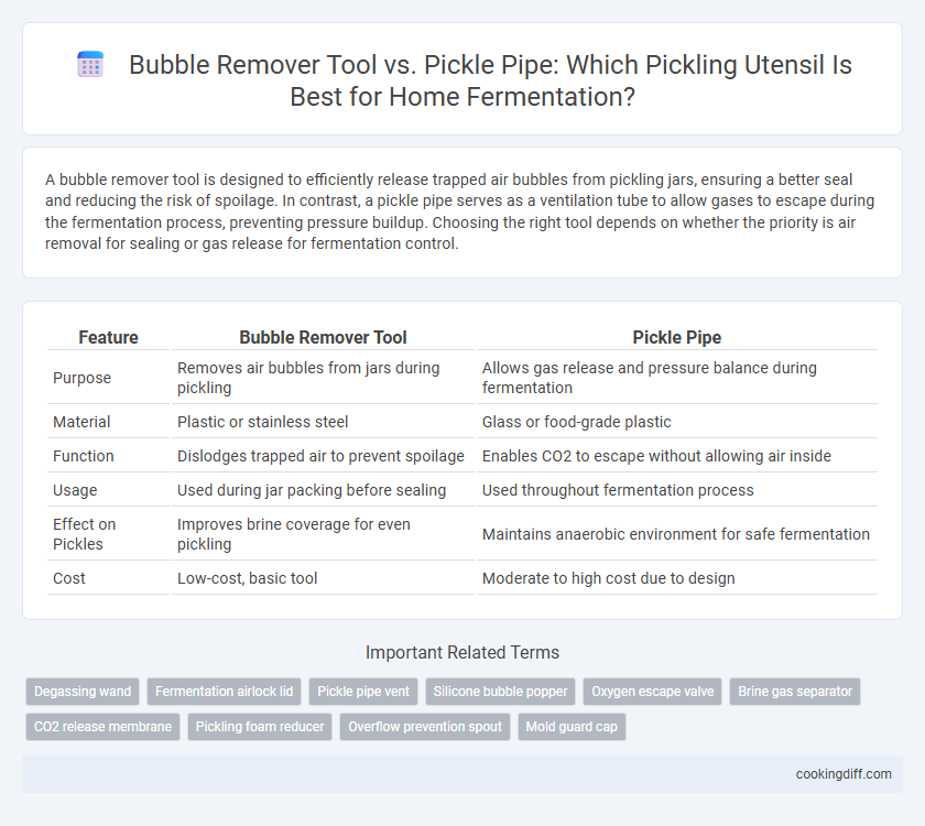Bubble Remover Tool vs. Pickle Pipe: Which Pickling Utensil Is Best for Home Fermentation?