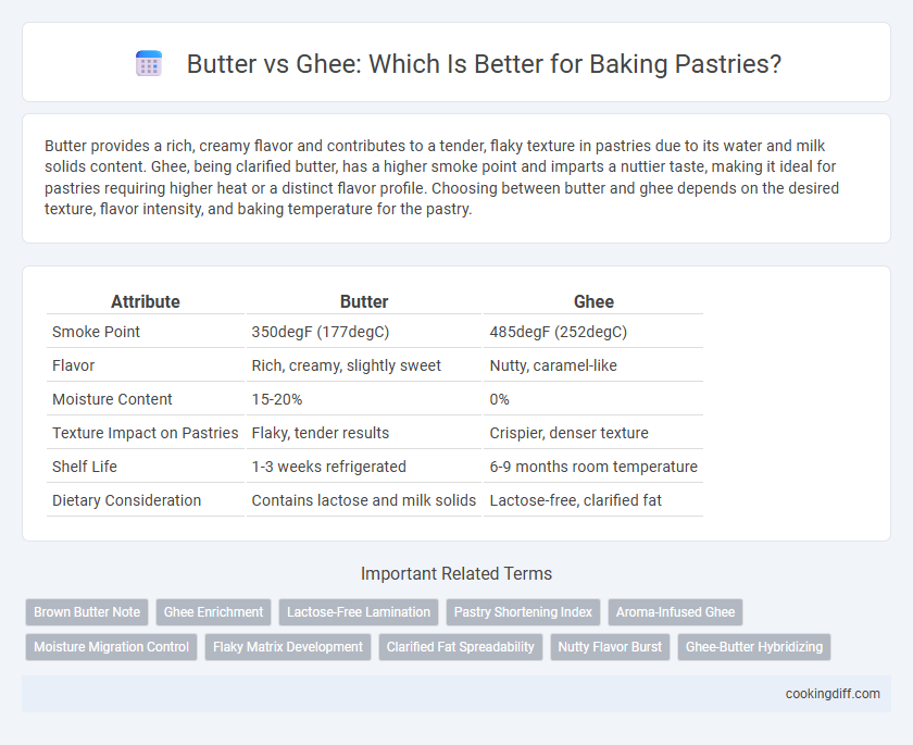 Butter vs Ghee: Which Is Better for Baking Pastries?