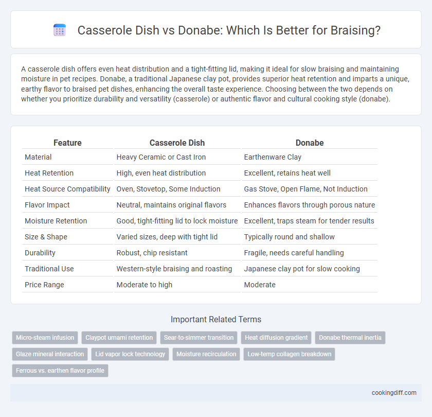 Casserole Dish vs Donabe: Which Is Better for Braising?