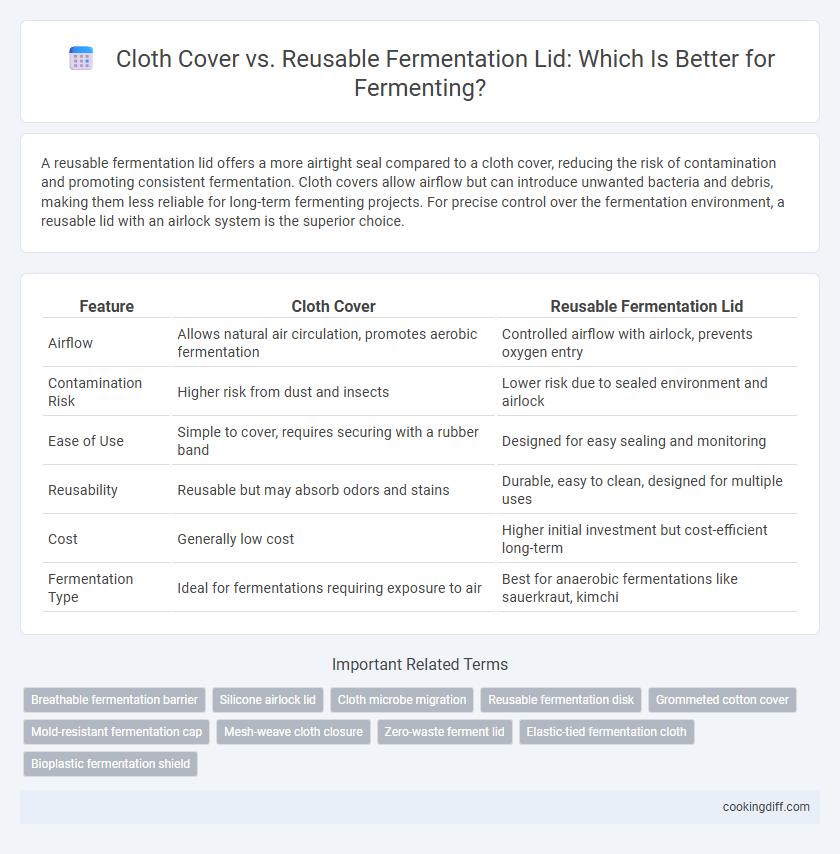 Cloth Cover vs. Reusable Fermentation Lid: Which Is Better for Fermenting?