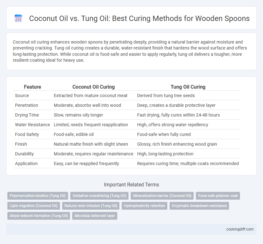 Coconut Oil vs. Tung Oil: Best Curing Methods for Wooden Spoons