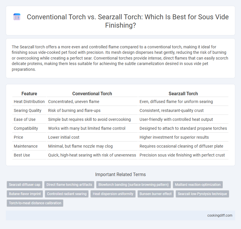 Conventional Torch vs. Searzall Torch: Which Is Best for Sous Vide Finishing?