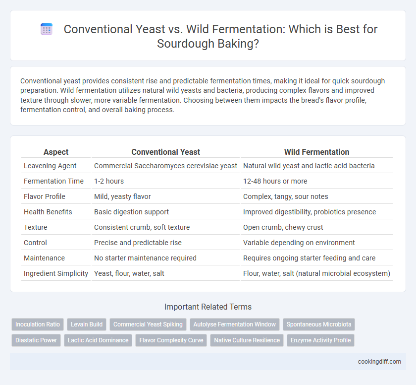 Conventional Yeast vs. Wild Fermentation: Which is Best for Sourdough Baking?