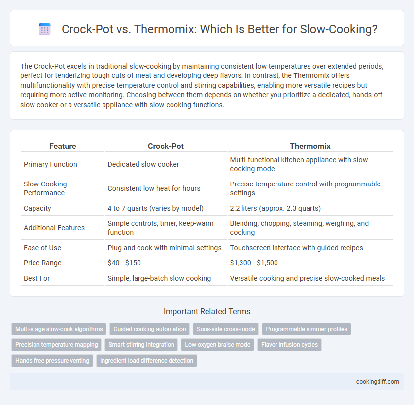 Crock-Pot vs. Thermomix: Which Is Better for Slow-Cooking?