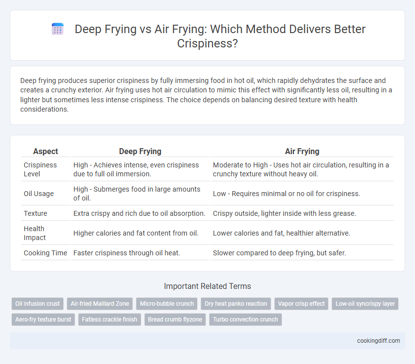 Deep Frying vs Air Frying: Which Method Delivers Better Crispiness?