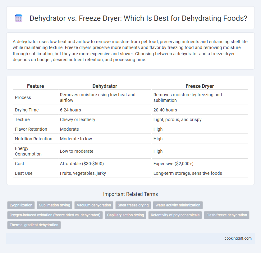 Dehydrator vs. Freeze Dryer: Which Is Best for Dehydrating Foods?