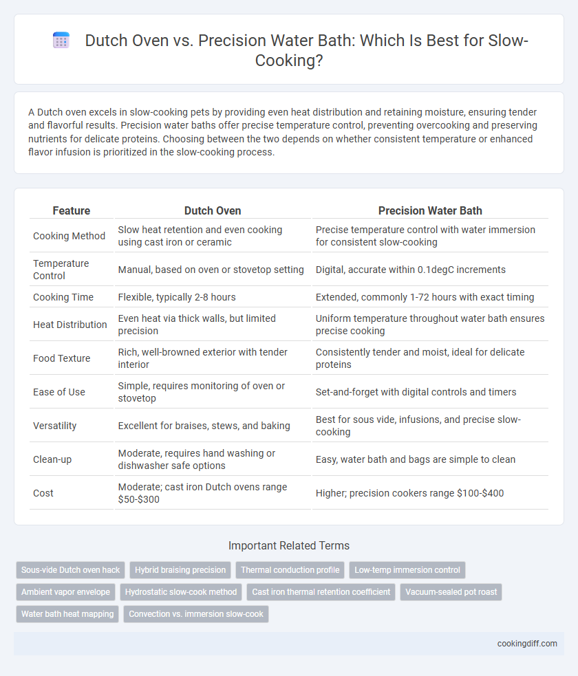 Dutch Oven vs. Precision Water Bath: Which Is Best for Slow-Cooking?