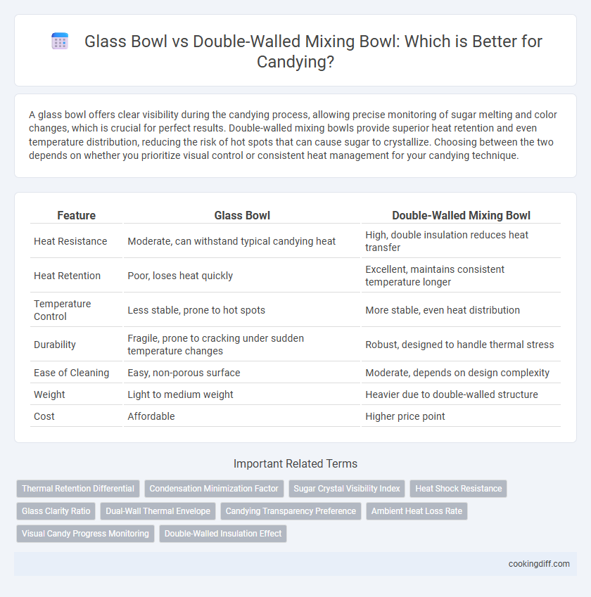 Glass Bowl vs Double-Walled Mixing Bowl: Which is Better for Candying?