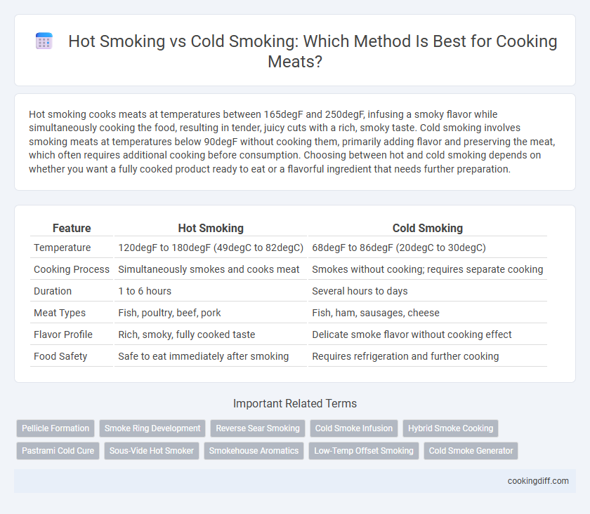 Hot Smoking vs Cold Smoking: Which Method Is Best for Cooking Meats?