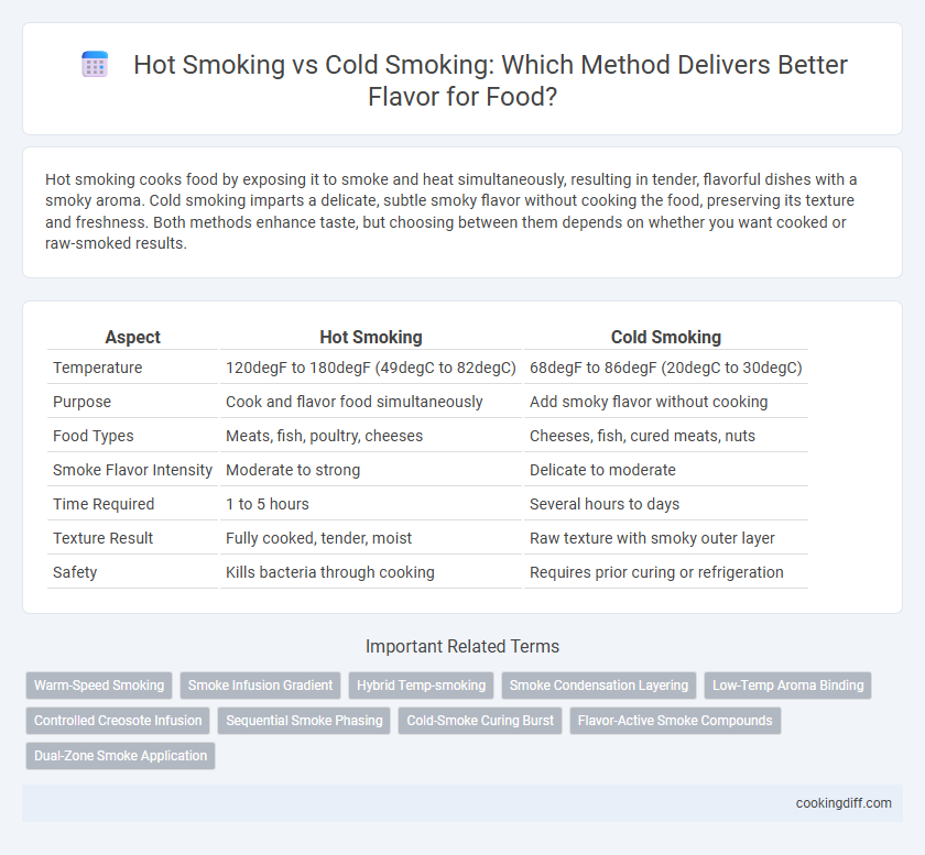 Hot Smoking vs Cold Smoking: Which Method Delivers Better Flavor for Food?