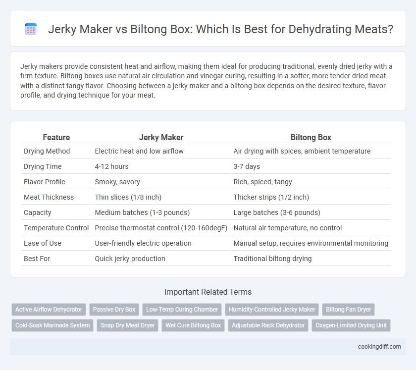 Jerky Maker vs Biltong Box: Which Is Best for Dehydrating Meats?