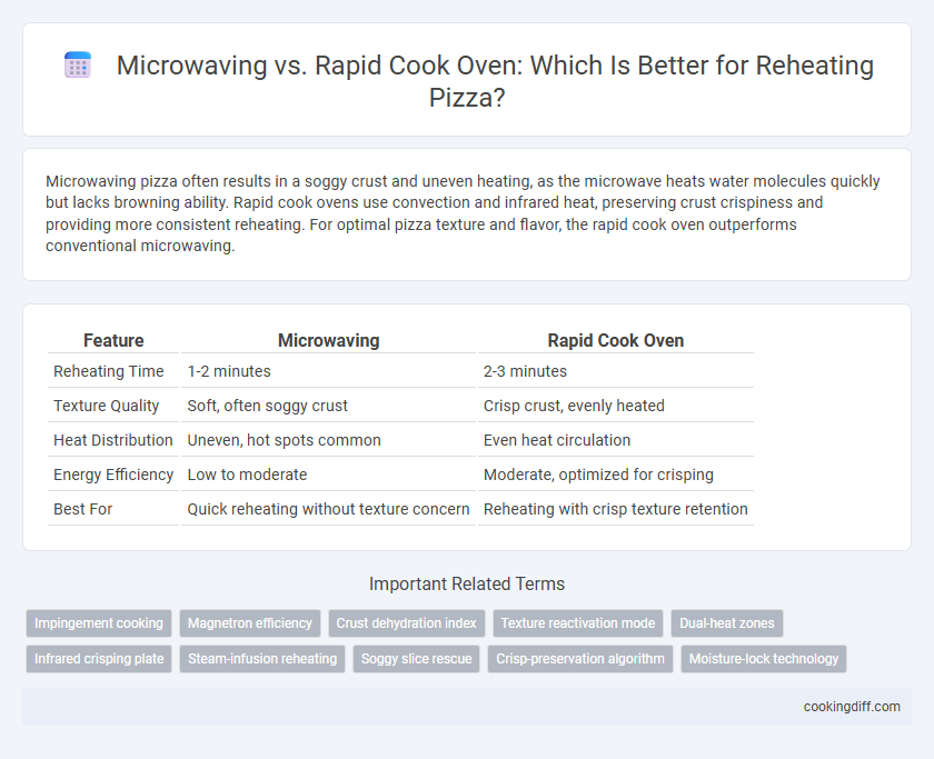 Microwaving vs. Rapid Cook Oven: Which Is Better for Reheating Pizza?
