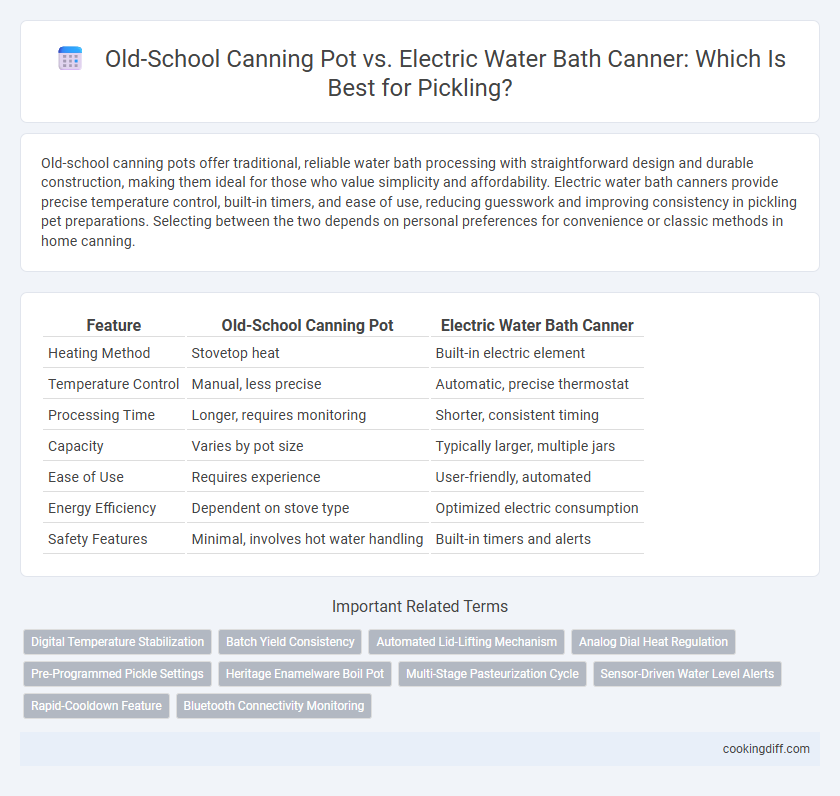 Old-School Canning Pot vs. Electric Water Bath Canner: Which Is Best for Pickling?
