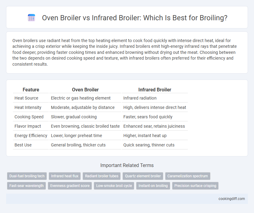 Oven Broiler vs Infrared Broiler: Which Is Best for Broiling?