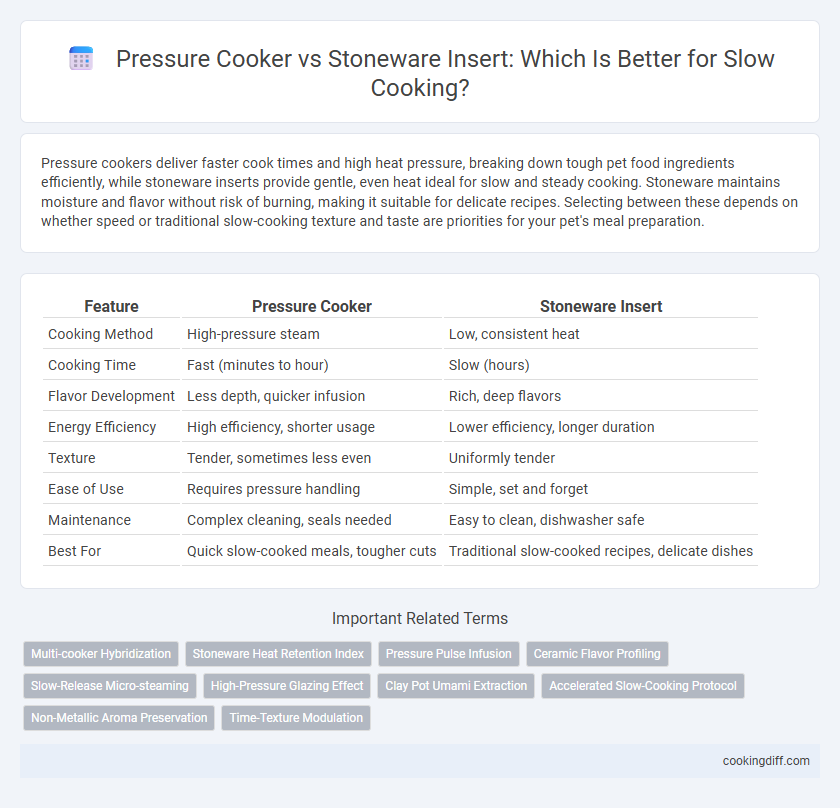 Pressure Cooker vs Stoneware Insert: Which Is Better for Slow Cooking?