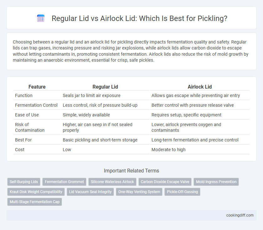 Regular Lid vs Airlock Lid: Which Is Best for Pickling?