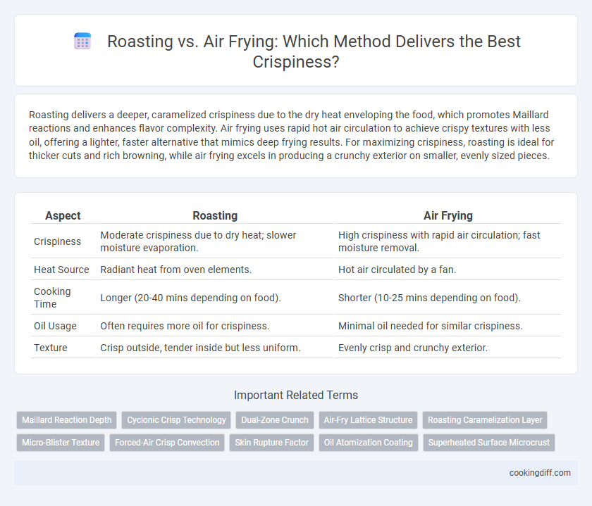 Roasting vs. Air Frying: Which Method Delivers the Best Crispiness?