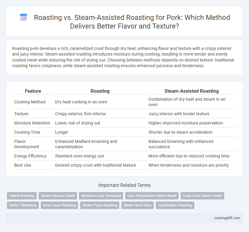 Roasting vs. Steam-Assisted Roasting for Pork: Which Method Delivers Better Flavor and Texture?