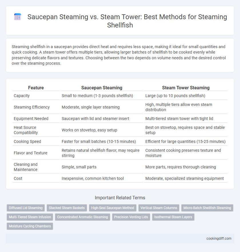 Saucepan Steaming vs. Steam Tower: Best Methods for Steaming Shellfish