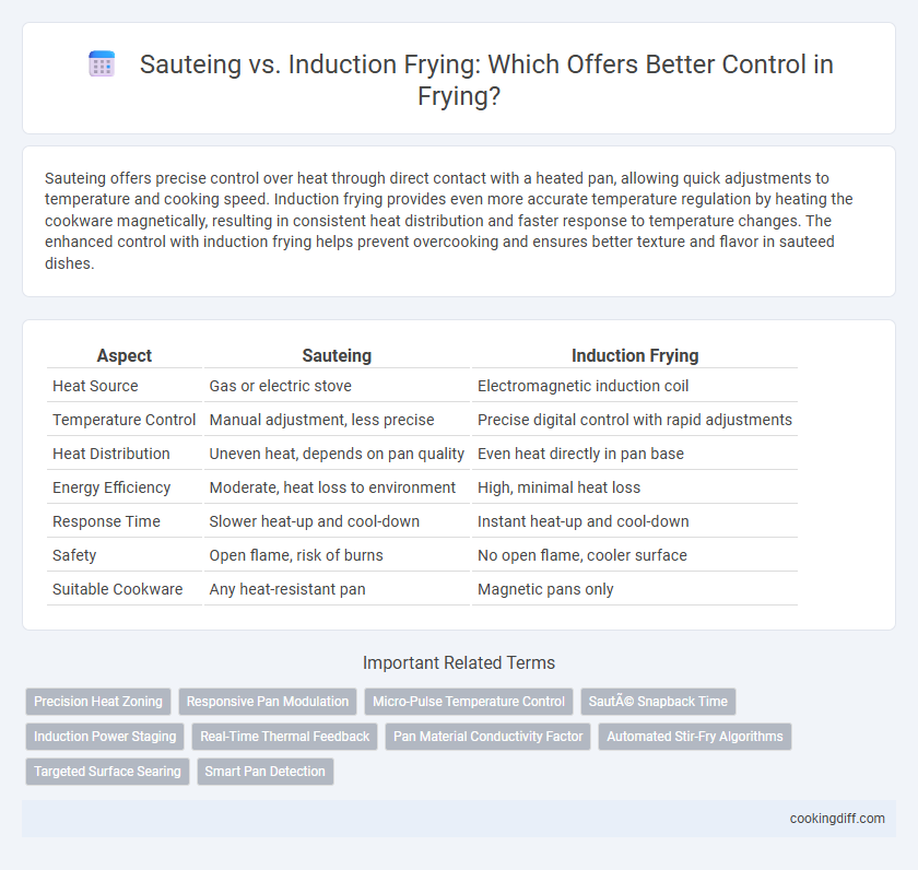 Sauteing vs. Induction Frying: Which Offers Better Control in Frying?