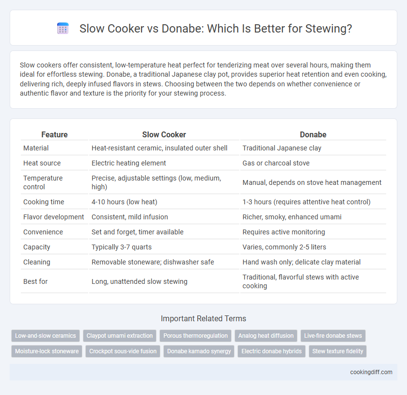 Slow Cooker vs Donabe: Which Is Better for Stewing?