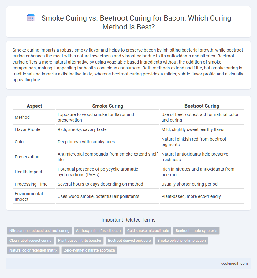 Smoke Curing vs. Beetroot Curing for Bacon: Which Curing Method is Best?
