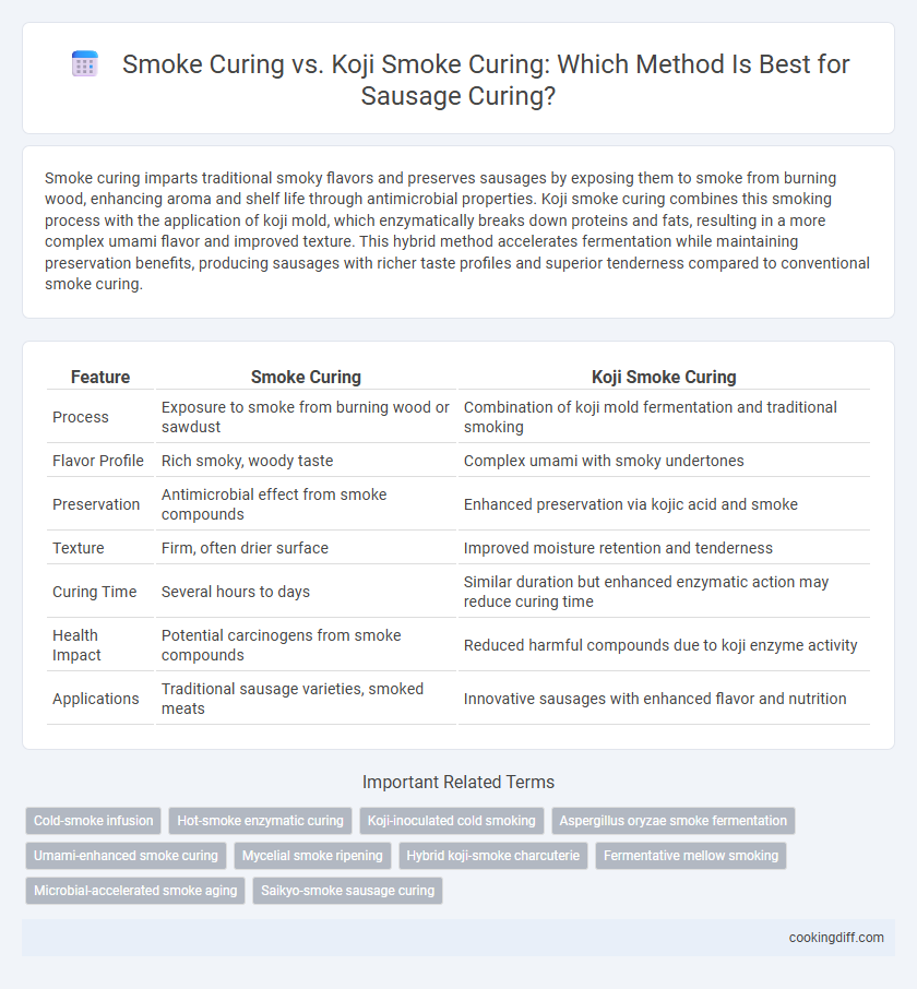 Smoke Curing vs. Koji Smoke Curing: Which Method Is Best for Sausage Curing?