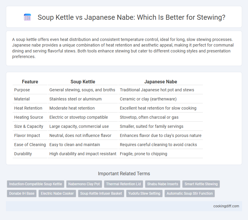 Soup Kettle vs Japanese Nabe: Which Is Better for Stewing?