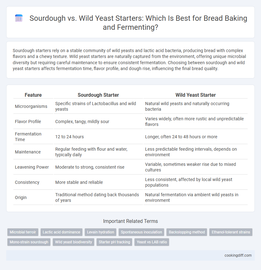 Sourdough vs. Wild Yeast Starters: Which Is Best for Bread Baking and Fermenting?