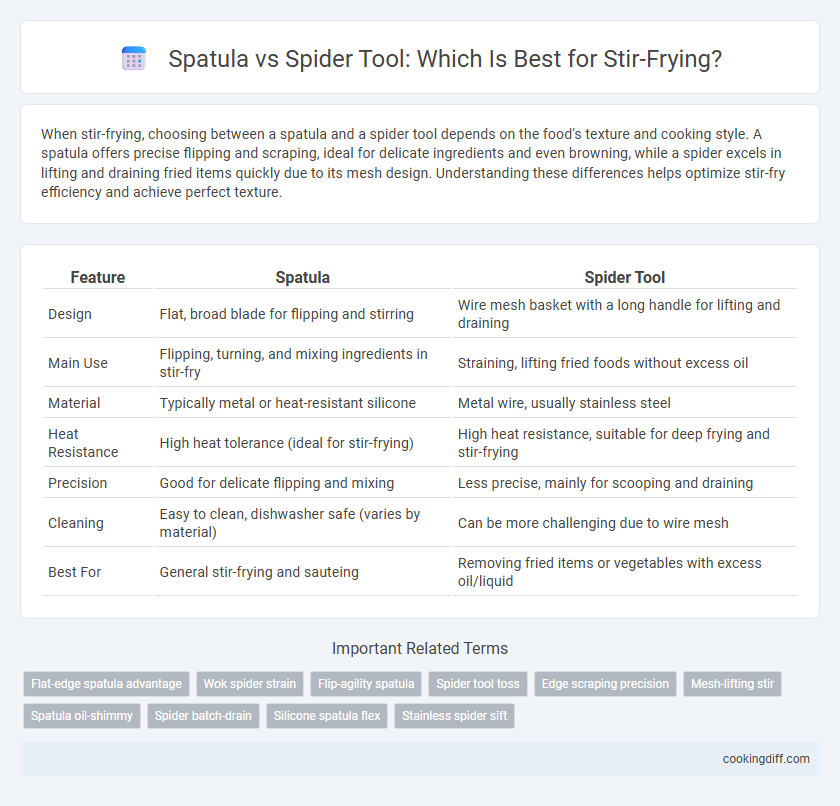 Spatula vs Spider Tool: Which Is Best for Stir-Frying?