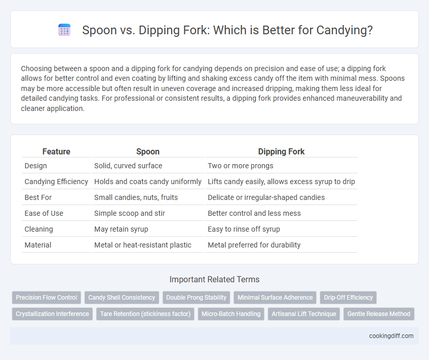 Spoon vs. Dipping Fork: Which is Better for Candying?