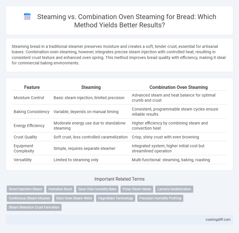 Steaming vs. Combination Oven Steaming for Bread: Which Method Yields Better Results?