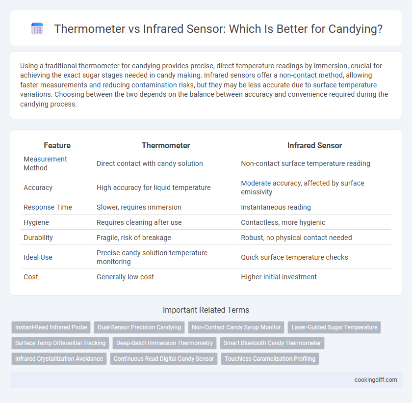 Thermometer vs Infrared Sensor: Which Is Better for Candying?