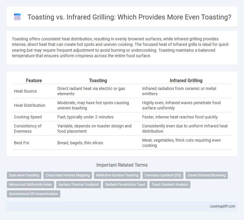 Toasting vs. Infrared Grilling: Which Provides More Even Toasting?