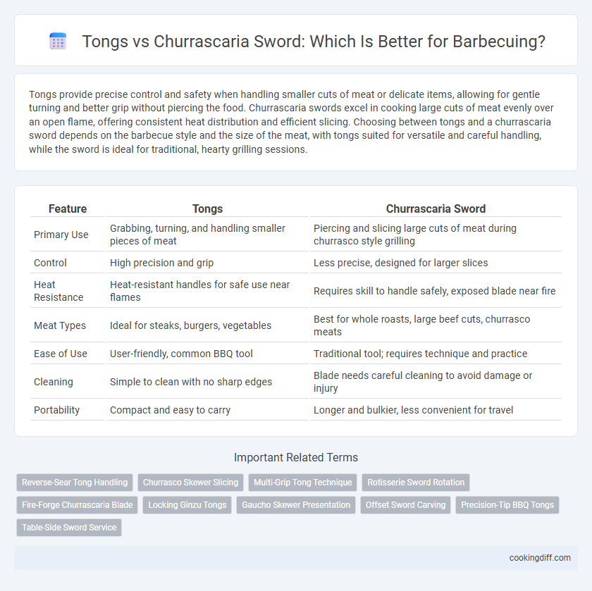 Tongs vs Churrascaria Sword: Which Is Better for Barbecuing?
