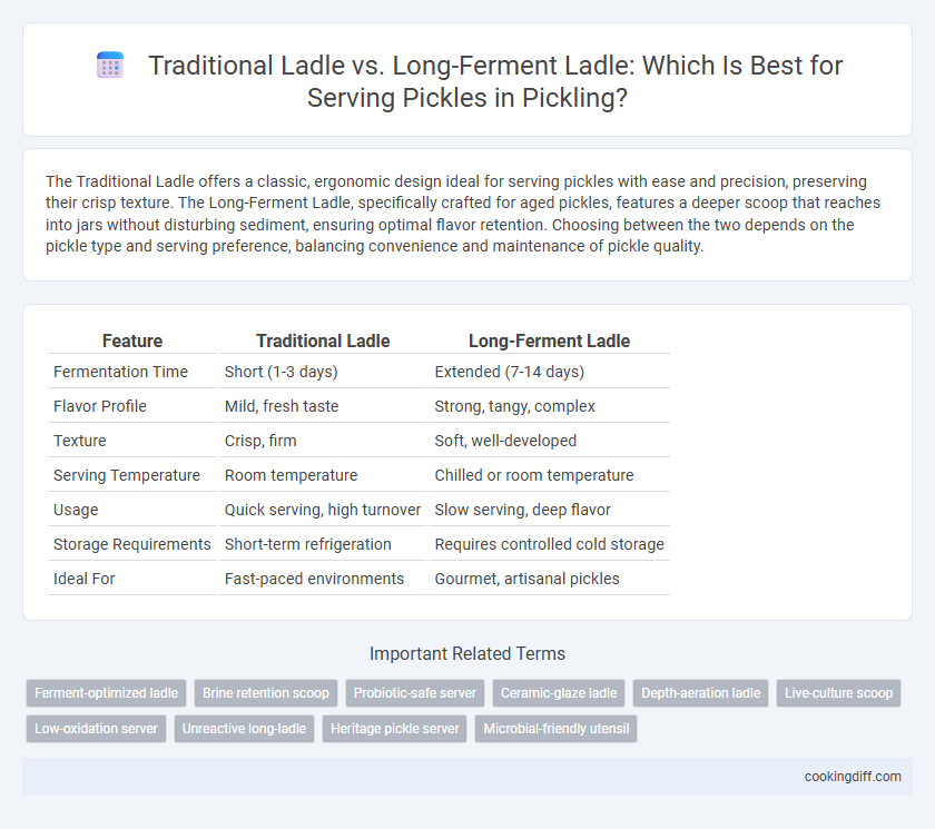 Traditional Ladle vs. Long-Ferment Ladle: Which Is Best for Serving Pickles in Pickling?